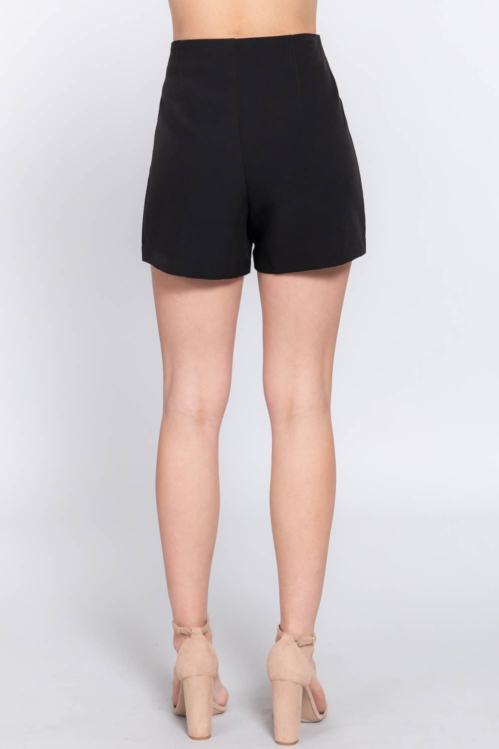 Active Basic | Active USA – wholesale Shorts – Dam – Shorts med hög midja Pinktuck7