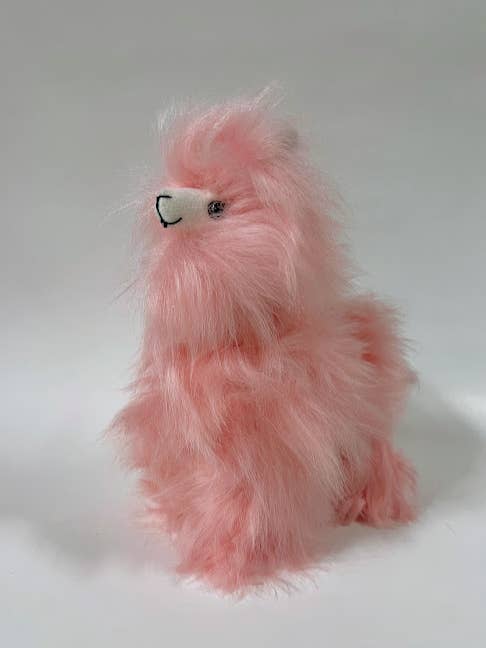 Små lyserøde lamaer for engroshandel hos Inspired Peru