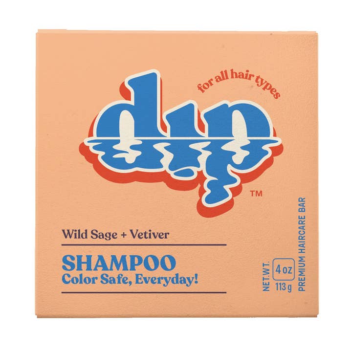 Dip - Wholesale Shampoo Puck/Solid Shampoo - Dip Shampoo Bar: Color Safe, Everyday - Wild Sage & Vetiver0