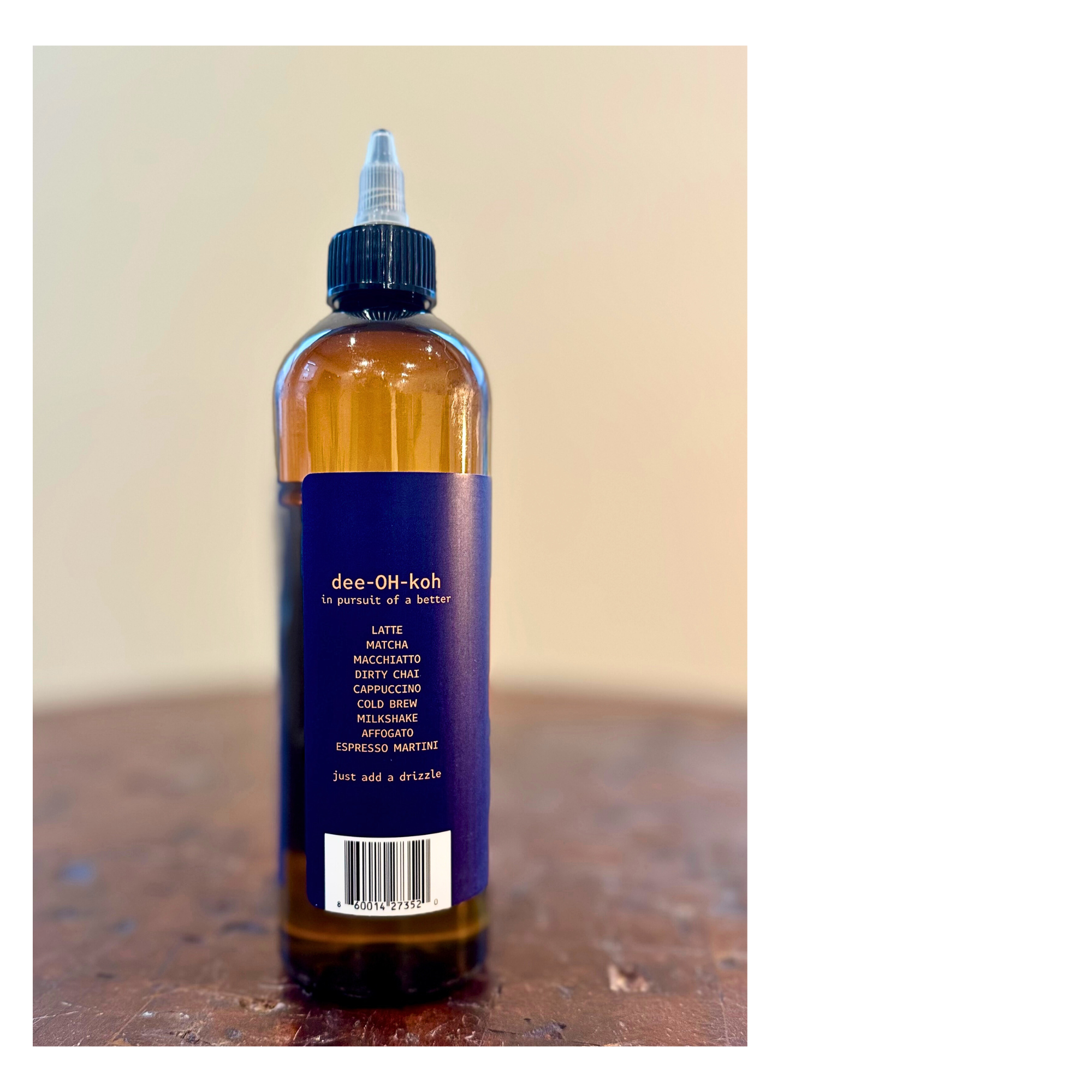 Dioko Flavors LLC - Wholesale Flavored Syrup - Dioko Premium Simple Syrup, 12 fl. oz Hazelnut4