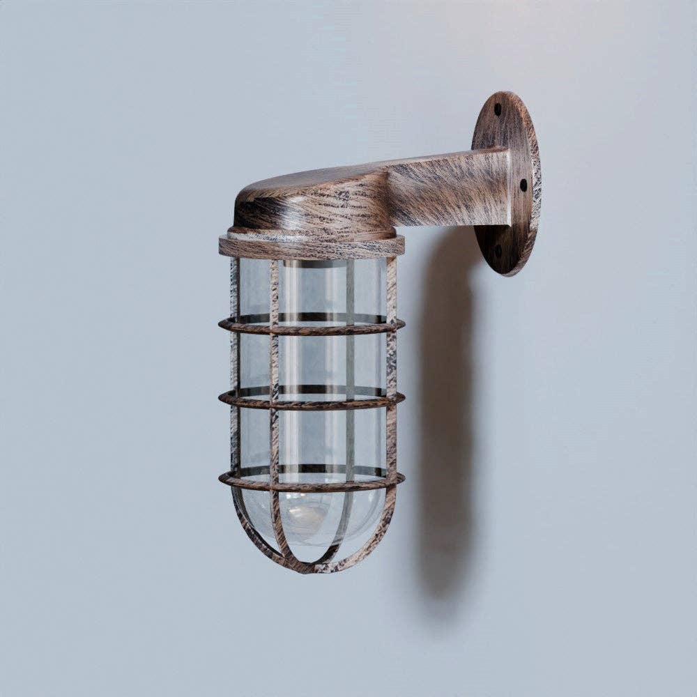 Ledsone - Vendita all'ingrosso Applique - Lampada da parete a gabbia per paratia industriale~552322