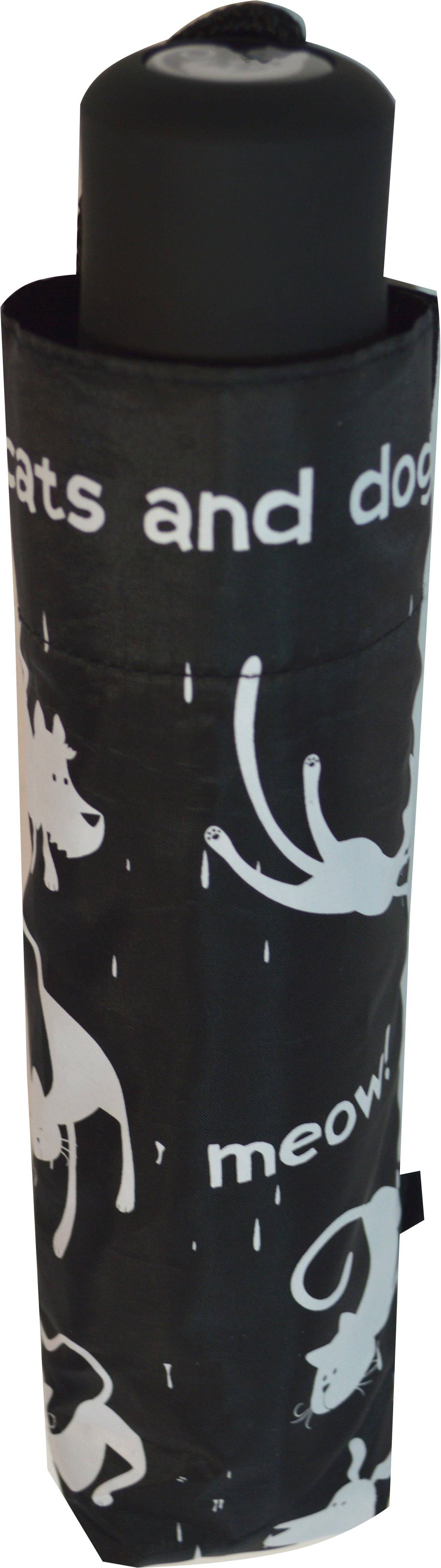 Soake - Wholesale Umbrella - Unisex - Everyday Raining Cats & Dogs Folding (with sleeve)3