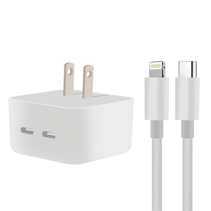 Mighty Wireless - Wholesale Charging Cable - 35W Dual PD Charger And Cable Combo