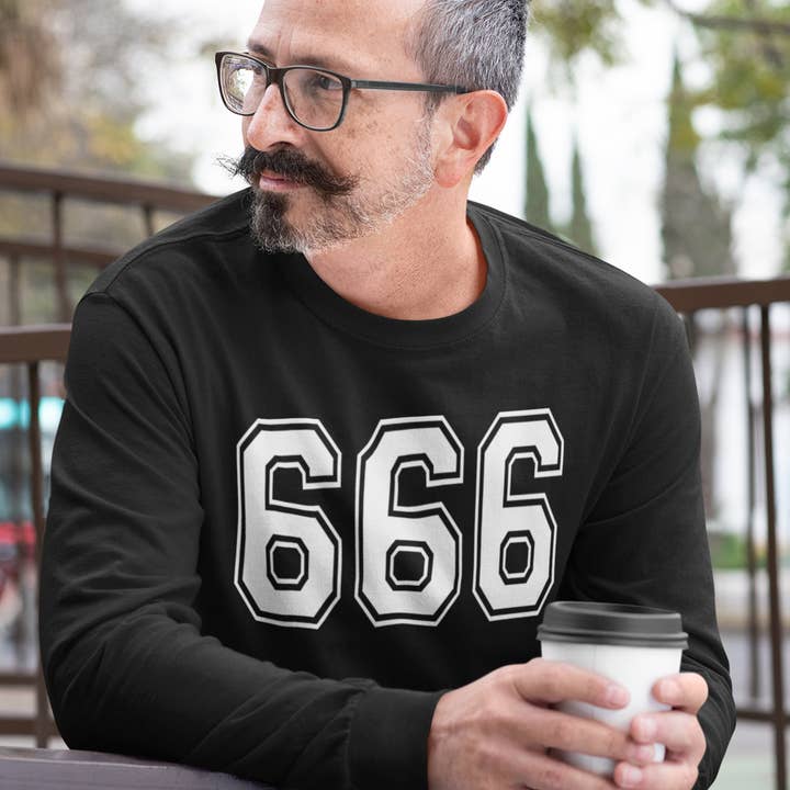 666 Langarmshirt für den Großhandel von Blaspheme Boutique