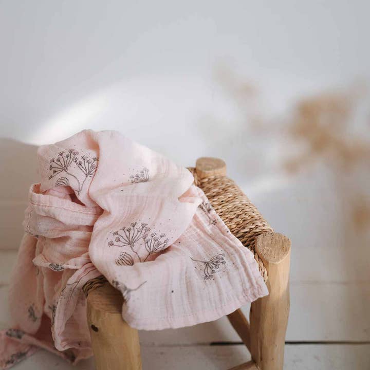 BIANCA Musselintuch mit Ombrelle-Print, Pink für den Großhandel von Rose in April