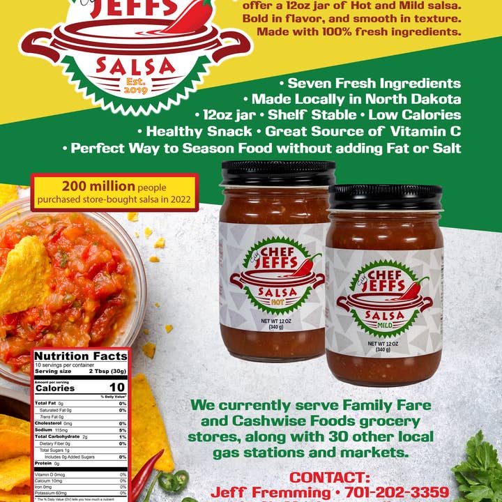 Chef Jeff's Salsa – Großhandel Salsa – Chefkoch Jeffs Salsa1