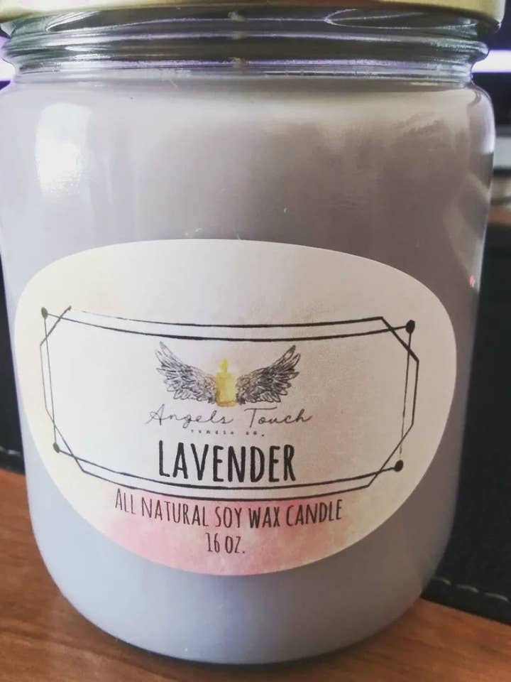Lavender for wholesale by Angels Touch Candle Co.