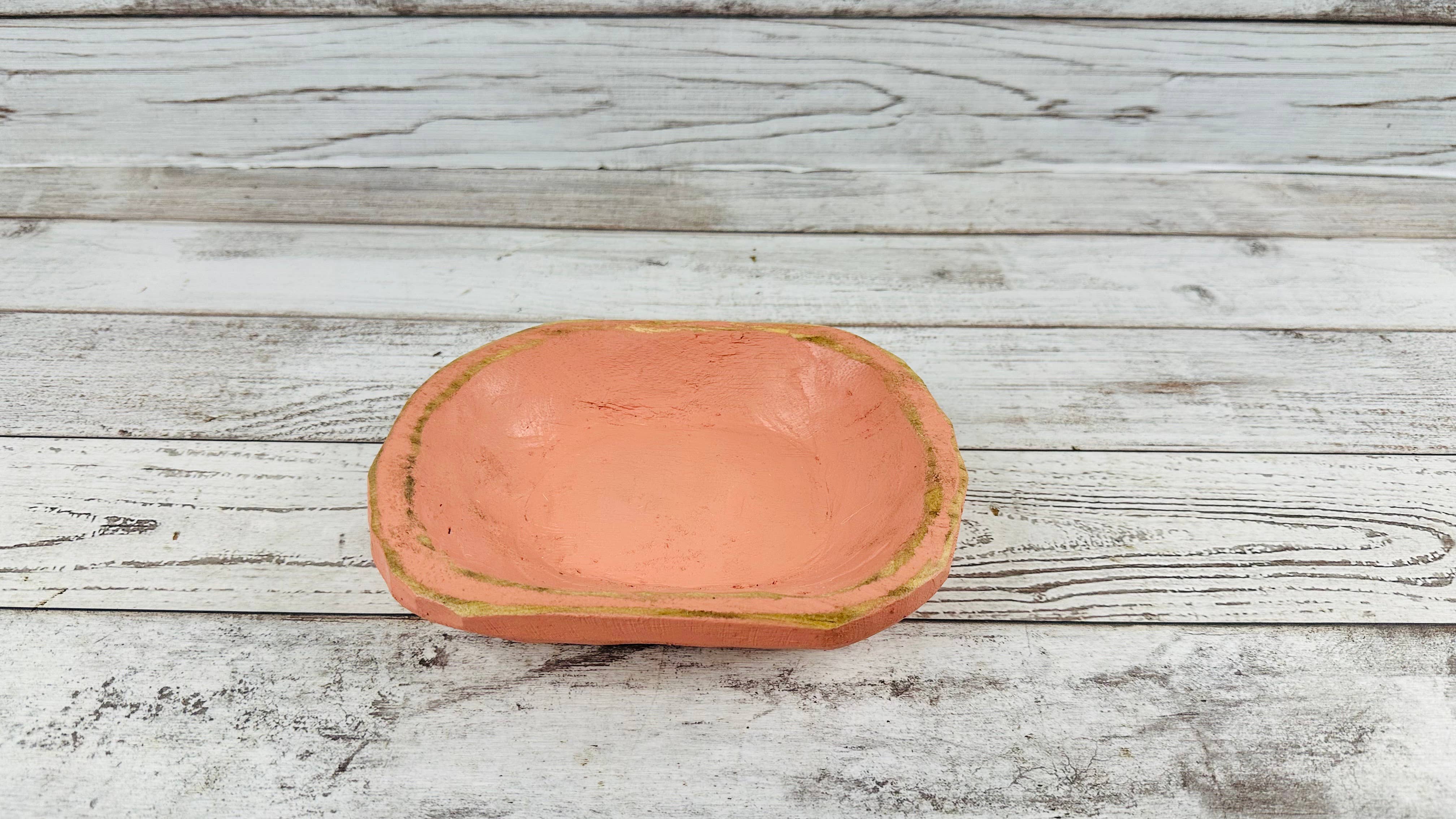 VALENTINA IMPORTS INC - Wholesale Candle Holder - Petite Oval  Dough  Bowl  Dough Bowl Candle Ready 6