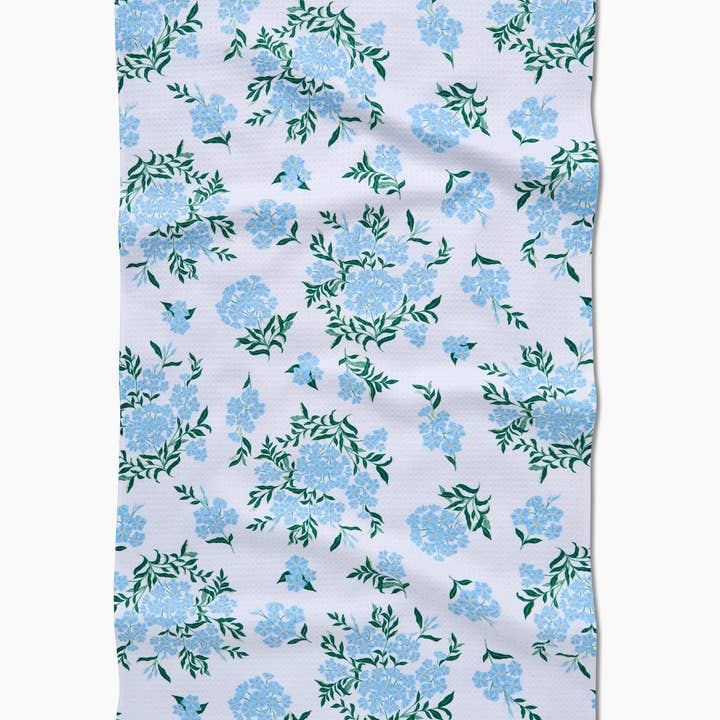 Geometry - Wholesale Tea Towel - Plumbago