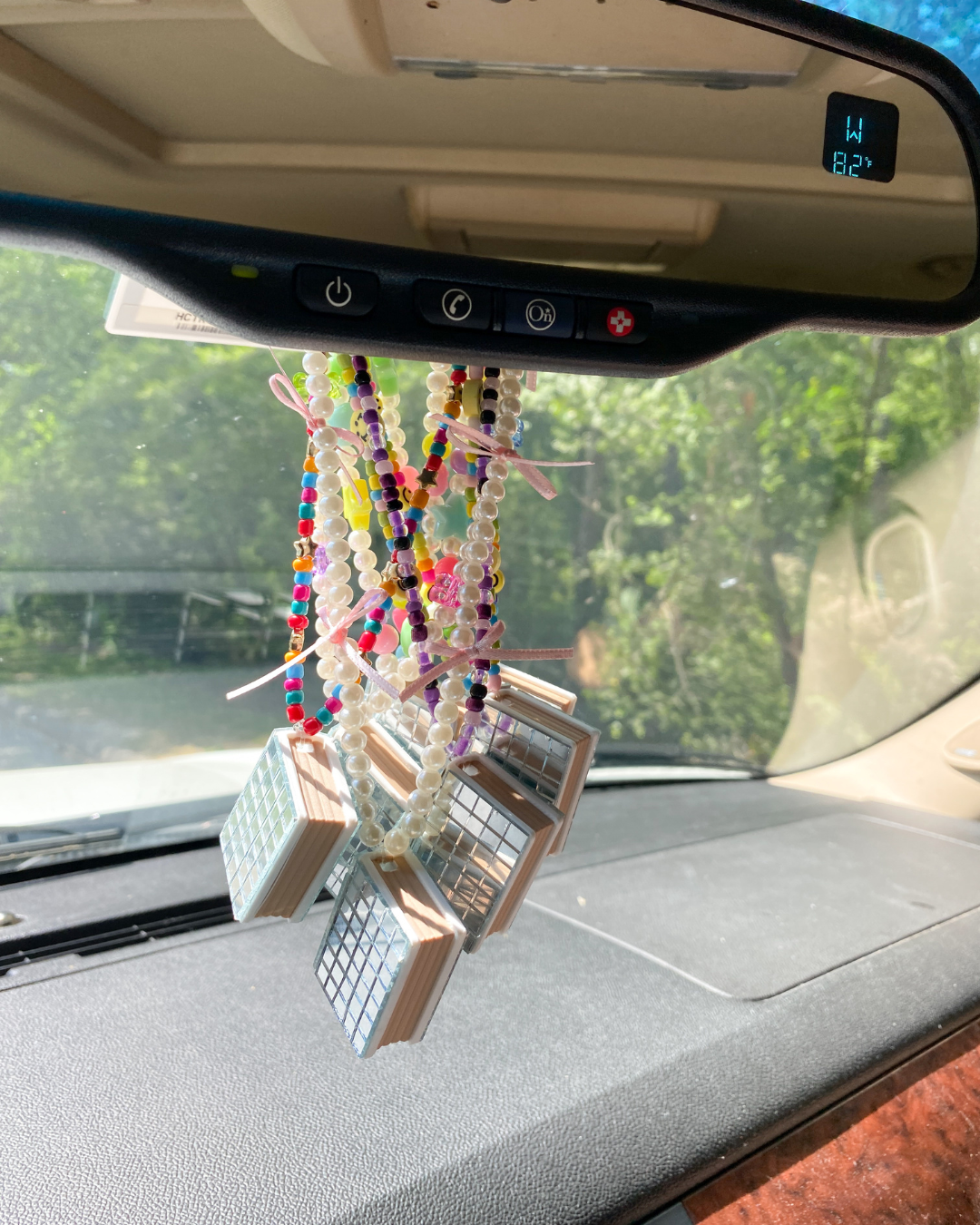 Sun Moon & Stars Co. - Wholesale Car Decorative Charm - Women's - Fruit Blossom Disco Ball Car Charm7