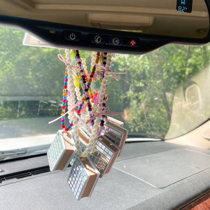 Sun Moon & Stars Co. - Wholesale Car Decorative Charm - Women's - Fruit Blossom Disco Ball Car Charm7