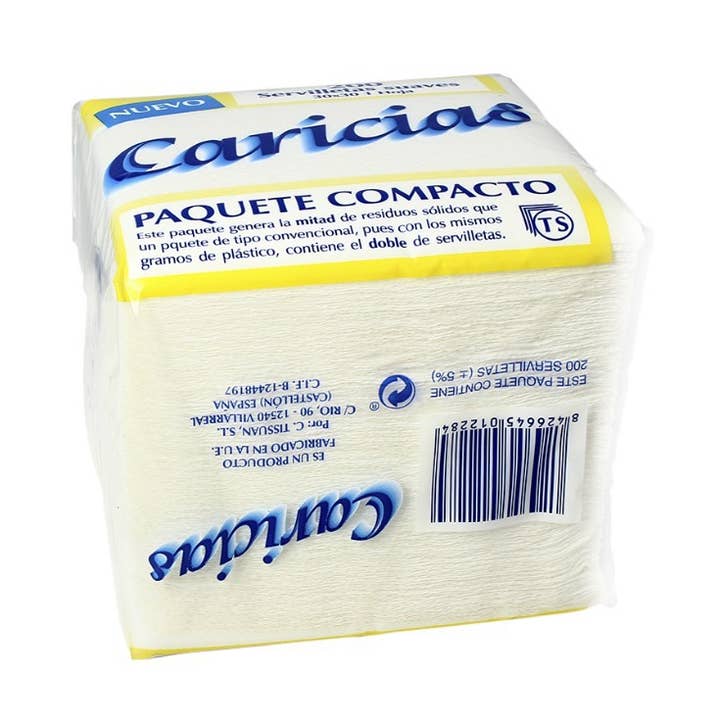 Compact Paper Napkins 30X30 1 Sheet for wholesale by PUNTOQPACK