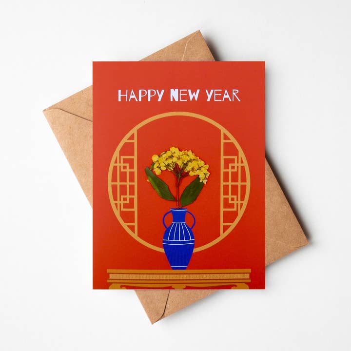 Godt Nytår Card for engroshandel hos PlantBox