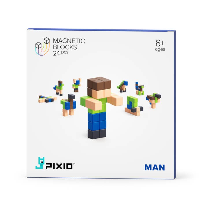 PIXIO - Wholesale Building Set - Kids - Story Series Assorted Magnetic Blocks Display2