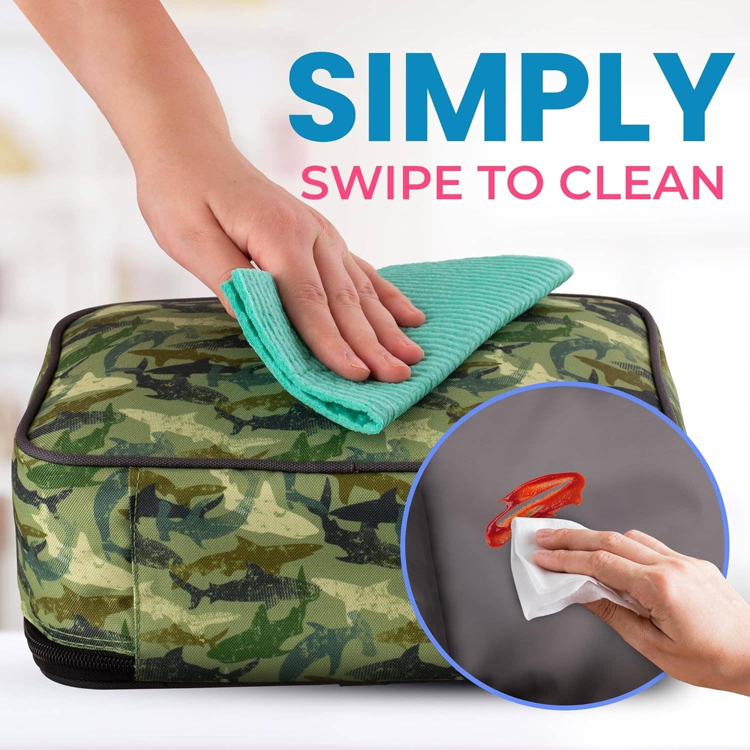 Zulay Kitchen - Wholesale Lunch Bag/Box - Kids - Insulated Lunch Bag With Spacious Compartment23