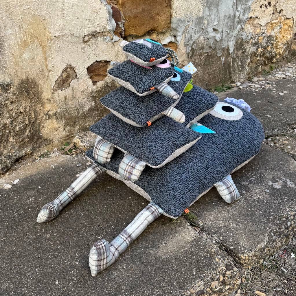 Monsters On Main - Wholesale Stuffed/Plush Toy - Kids & Baby - Large Monster Bundle - 4 pk7