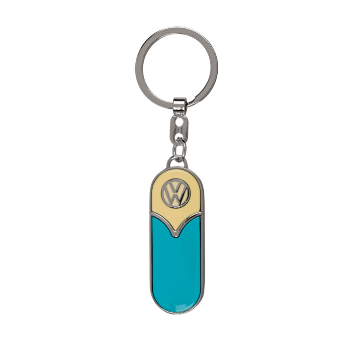 Out of the blue KG – wholesale Nyckelring - Unisex – Metallnyckelring, VW T1 Bulli, ca 6 cm, 6 färger3