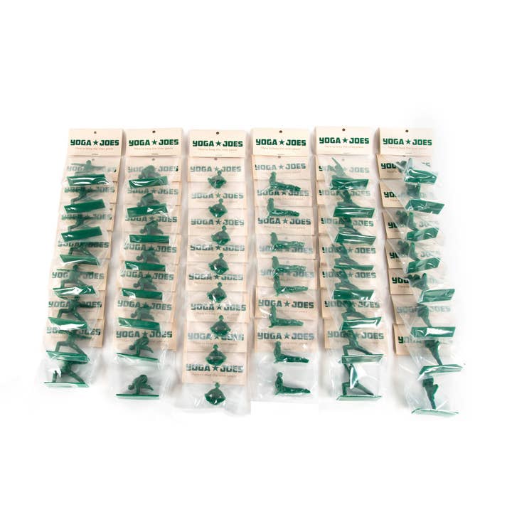 Humango - Wholesale Figurine Toy - Kids - Yoga Joes Series 1 Green: Singles