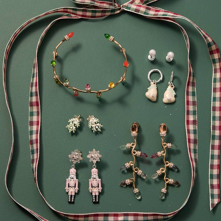 Alex and Ani - Wholesale Dangle Earrings - Christmas Muted Light Bulb Earrings6