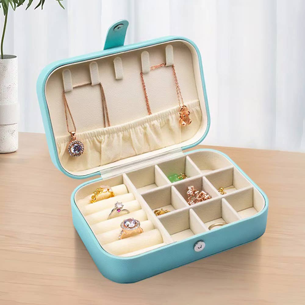 Sensibling Corp. - Wholesale Jewelry Box/Organizer - Faux Leather Portable Jewelry Box
17