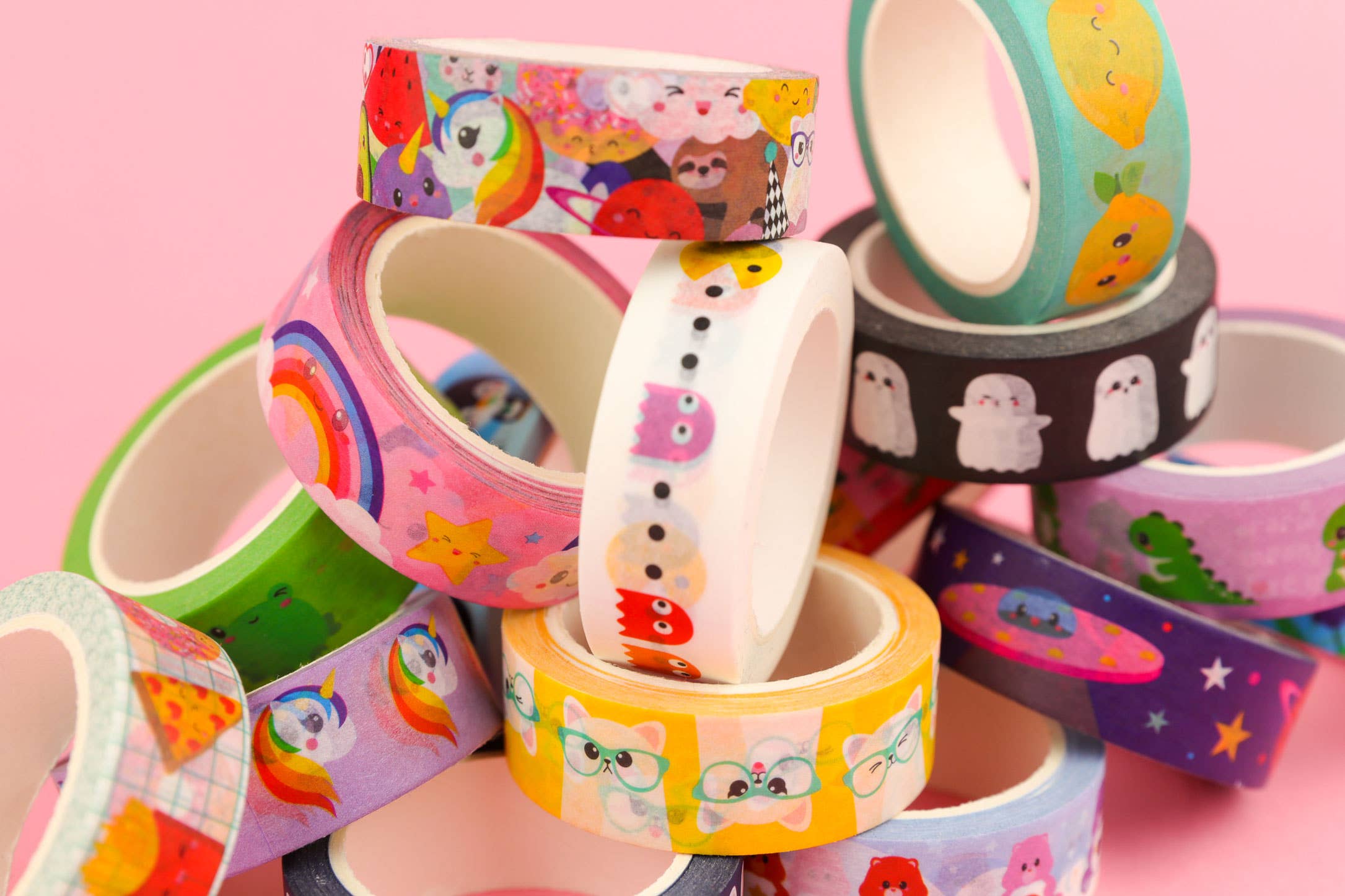 Studio Inktvis - Wholesale Washi Tape - Washi Tape Pac Man8
