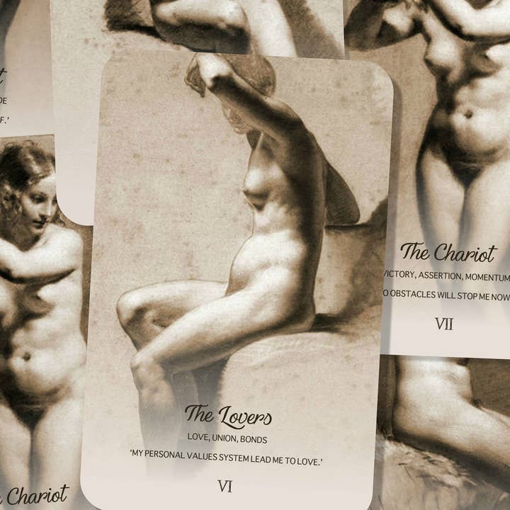 Ibiza Tarot USA - Wholesale Tarot Cards - The Draughtsman Tarot - Major Arcana - Nude Tarot2