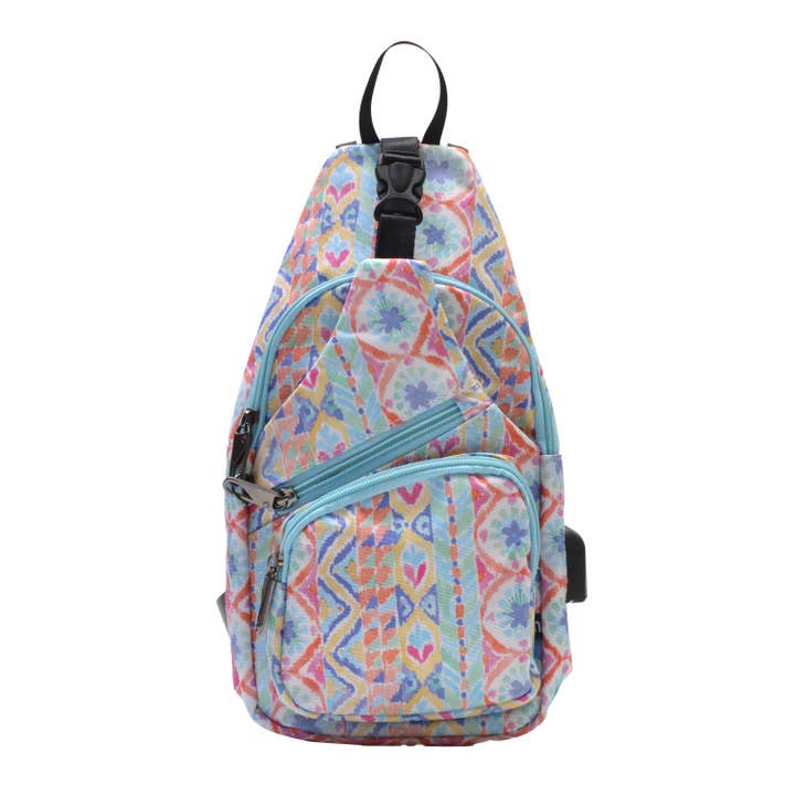 NEW! Nupouch Anti Theft Day Pack Small - Playful Prints for wholesale by Nupouch / Nufoot