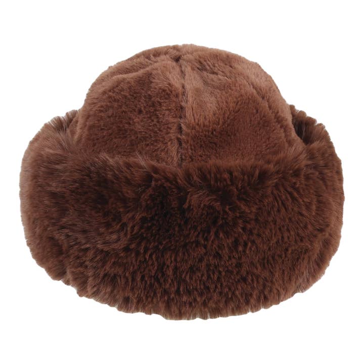 Jeanne Simmons Accessories - Wholesale Beanie - Women's - Faux Fur Bucket 4907 Hat Winter
