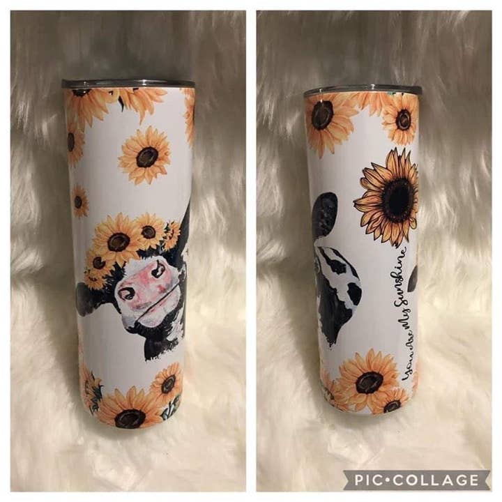 Cow with flowers for wholesale by Custom reasons