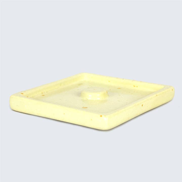 AARVEN - Wholesale Incense Holder - Soapstone Square Ridged Incense Stick Holder2