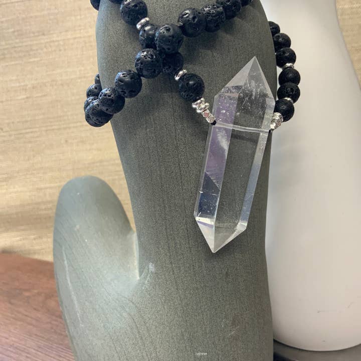 Peace Love Bling – Colar com missangas/pérolas por atacado – Colar Power Crystal2