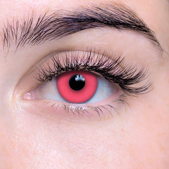 Costume Pink Contact Lenses for wholesale by Moon Makeup