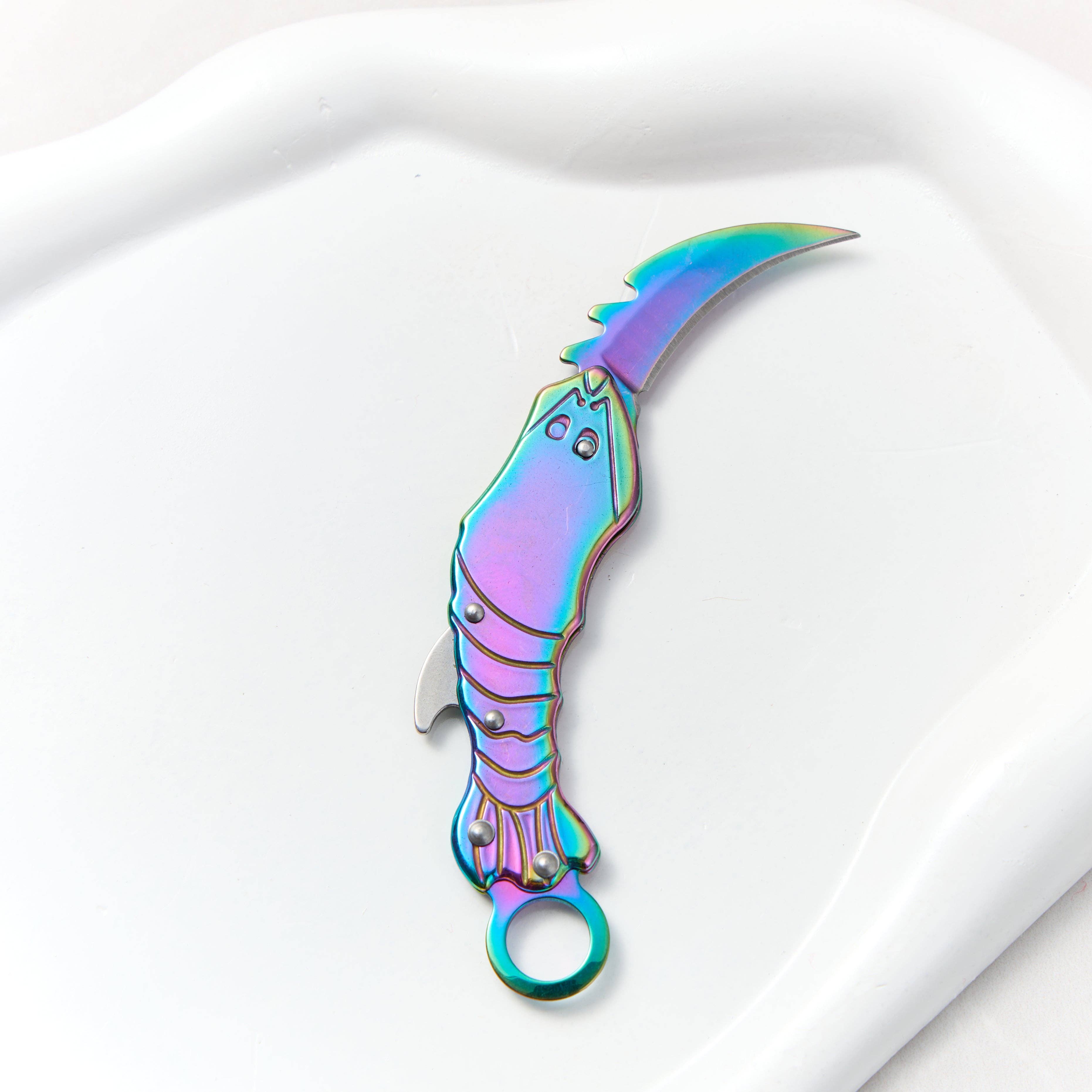 Real Sic - Wholesale Pocket Knife/Holder - Mini Lobster Keychain - Utility Pocket Knife6