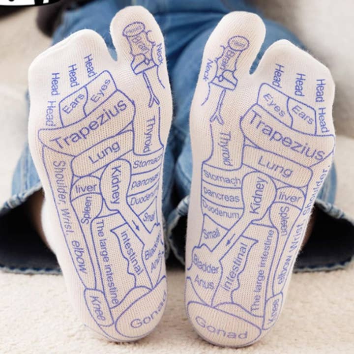 Ashlen – Großhandel Socken – Damen – HEILENDE FUSSREFLEXZONEN-SOCKEN