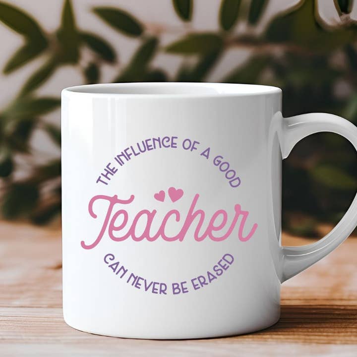 The Influence of a Good Teacher 11 oz Coffee Mug for wholesale by Sister Ray