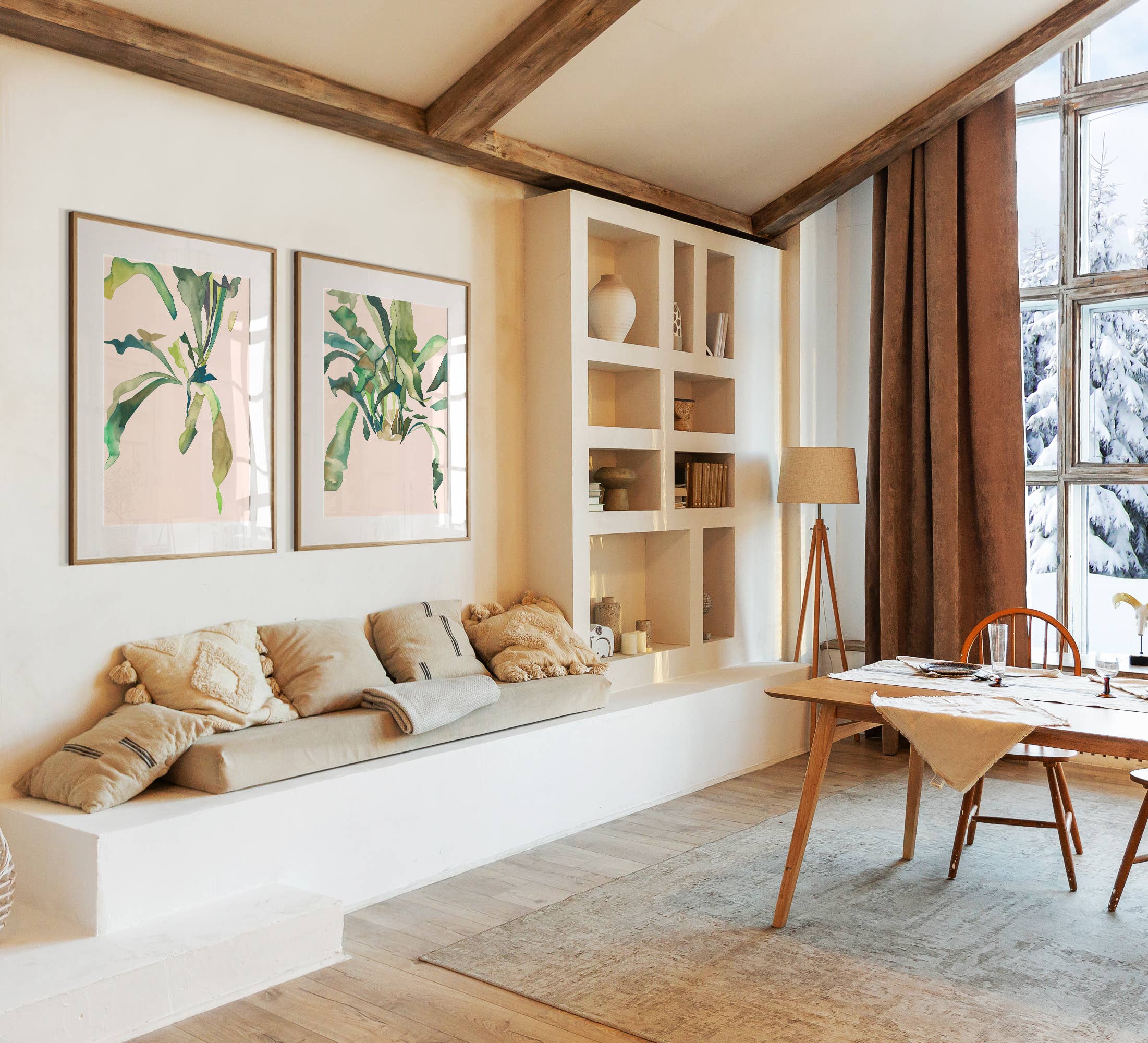 Renee Staeck - Wholesale Art Print - STAGHORN 1 Vibrant Giclée Art Print by Renée Staeck3