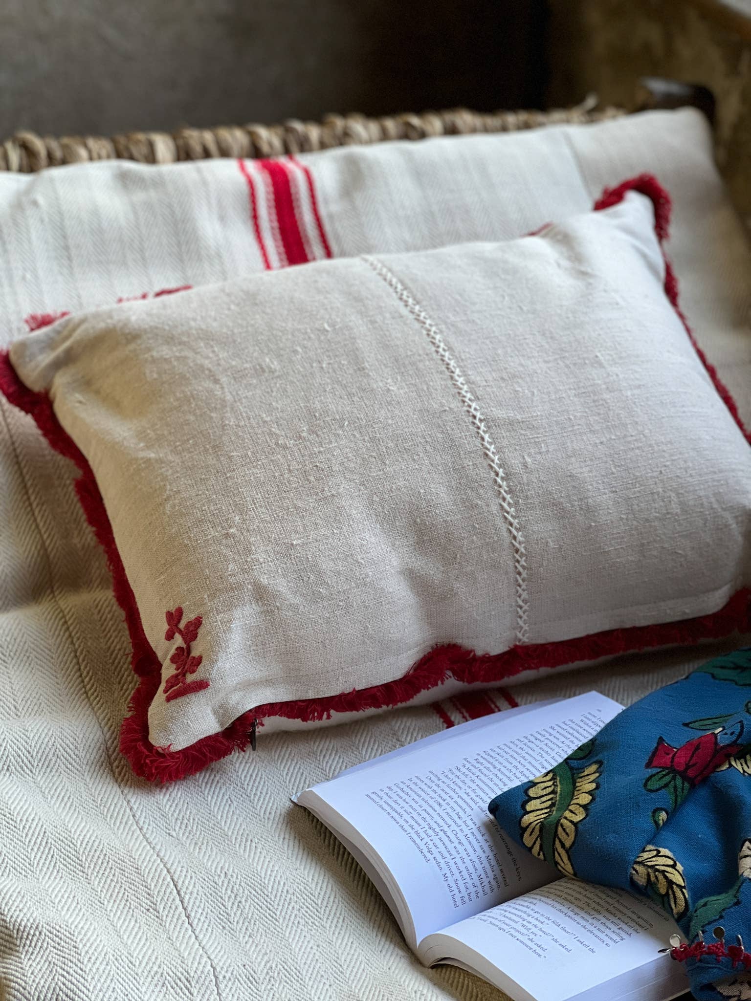 Lineage Botanica - Vendita all'ingrosso Coperta - Bedroll - Antico sacco in grano ungherese tessuto a mano - BR193