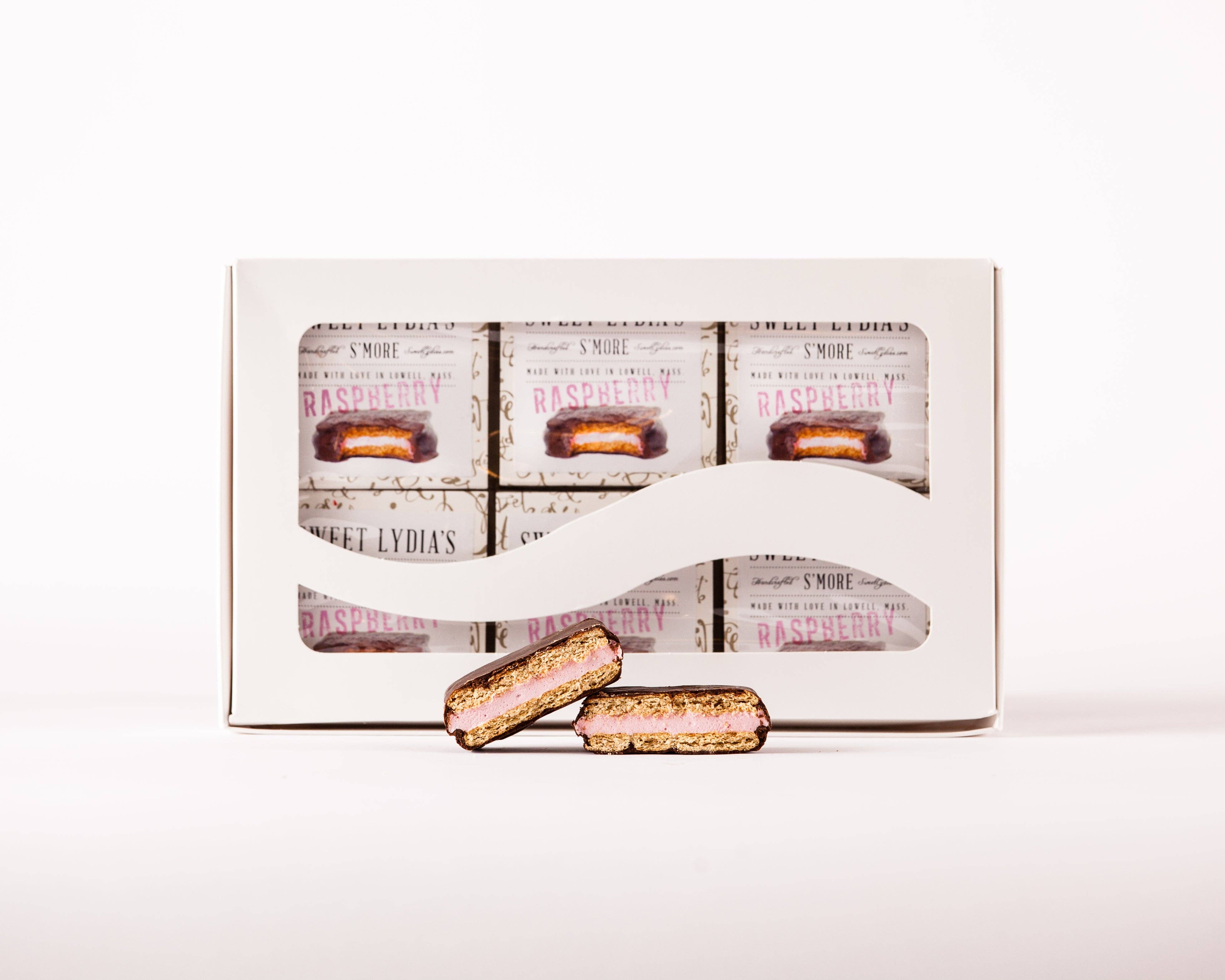 Sweet Lydia's - Vente Friandises enrobées de chocolat - S’mores à la framboise1