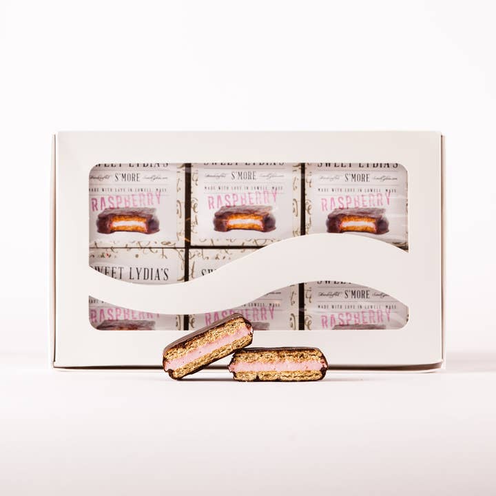 Sweet Lydia's - Vente Friandises enrobées de chocolat - S’mores à la framboise1