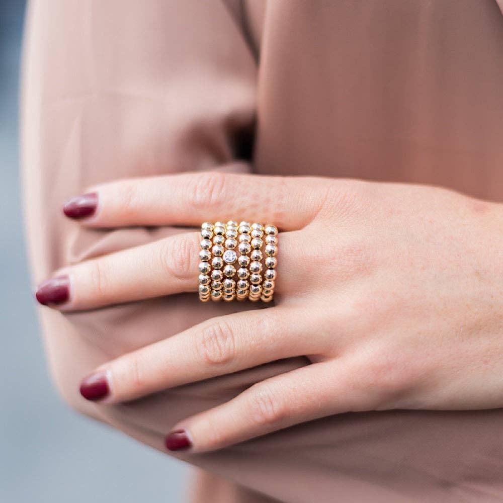 22 Jewelry - Wholesale Band/Stacked Ring - JOJO RING 4MM1