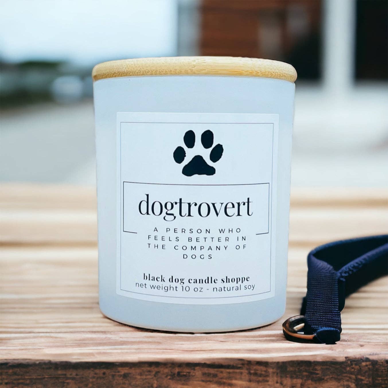 The Black Dog Candle Shoppe - Vendita all'ingrosso Candela in vasetto - Candela Dogtrovert per amanti dei cani8