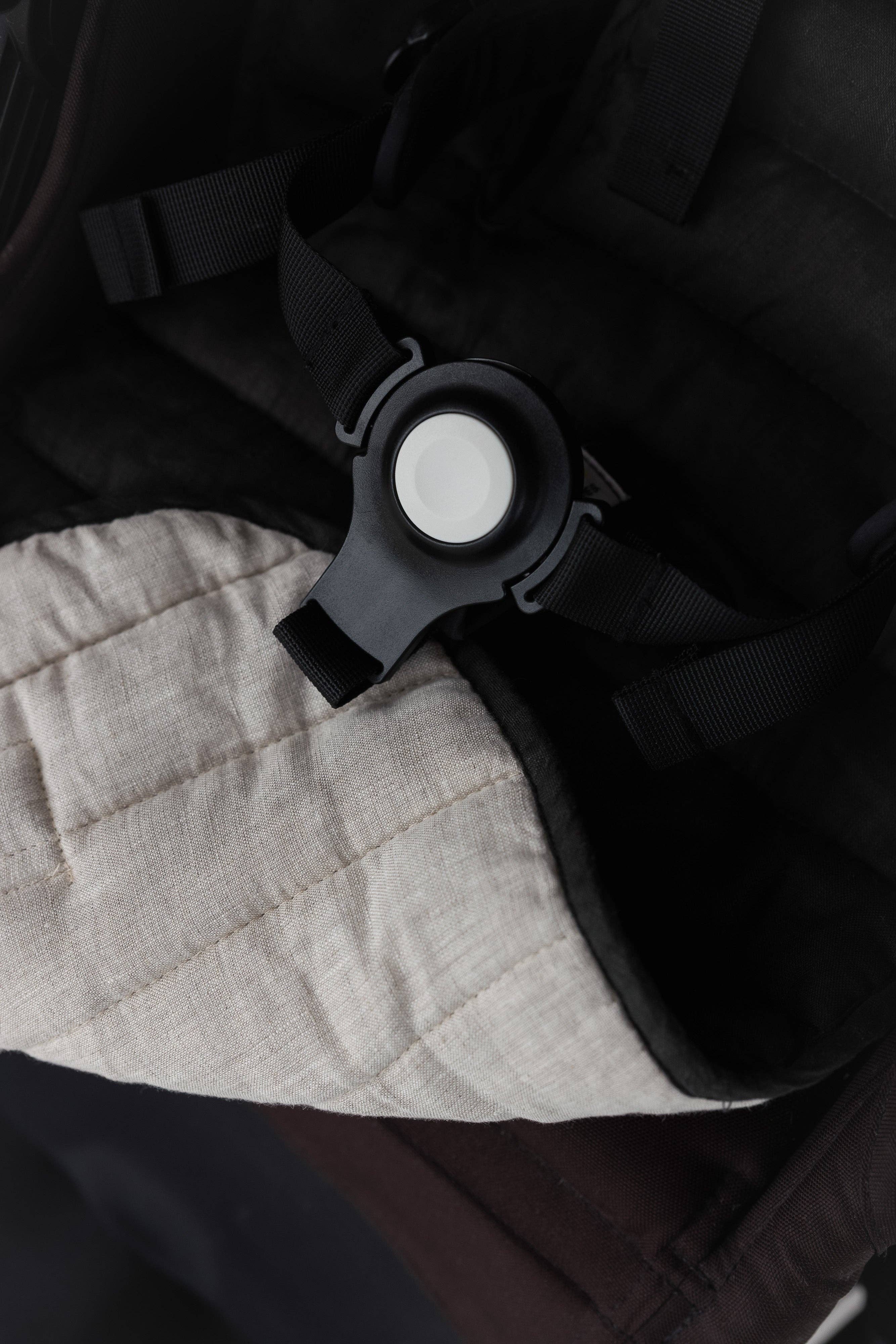 Flerfärgad Kol & Havre - Barnvagnsdyna - Randigt täcke för wholesale på Faire5