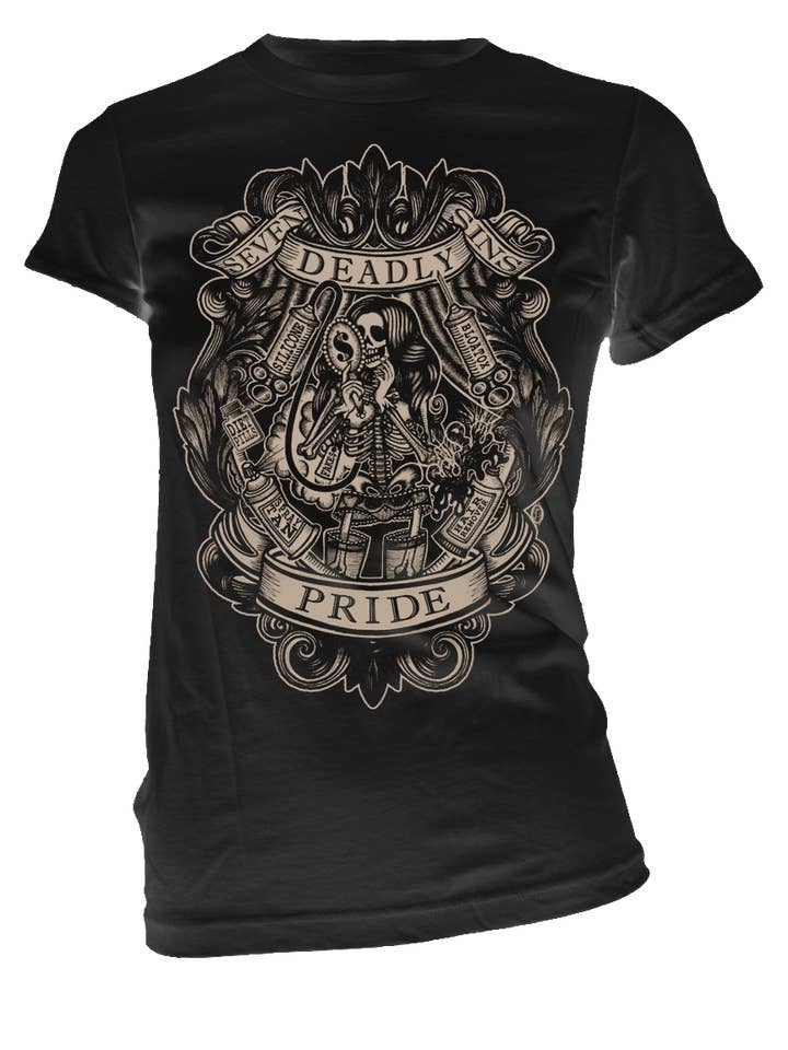 Seven Deadly Sins Pride Tee for wholesale by Se7en Deadly