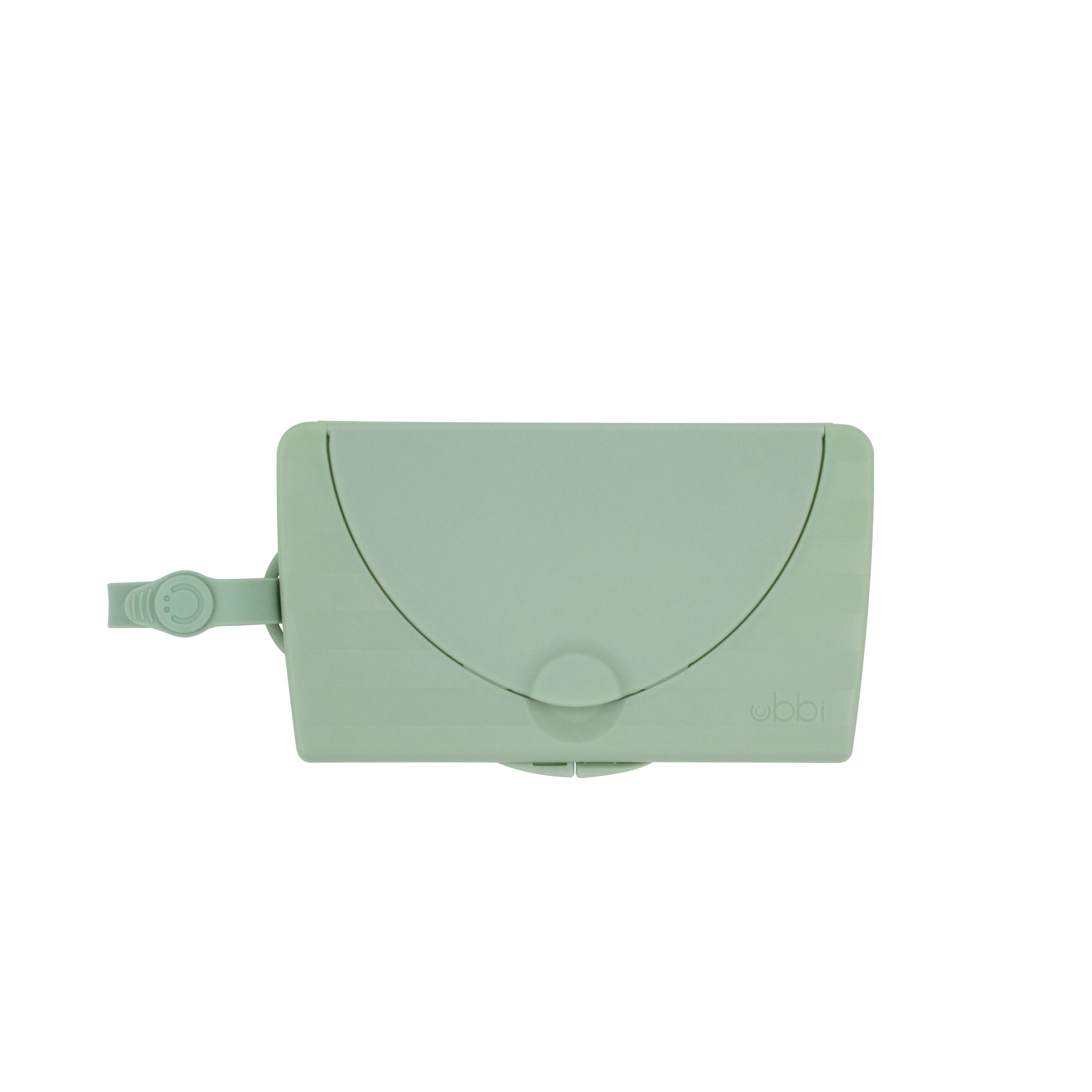 Ubbi - Wholesale Travel Changing Pad - Baby - Sage On-the-Go Wipes Dispenser