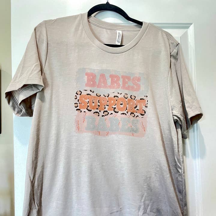 Babes Support Babes Graphic T-Shirt for wholesale by KMR and Company