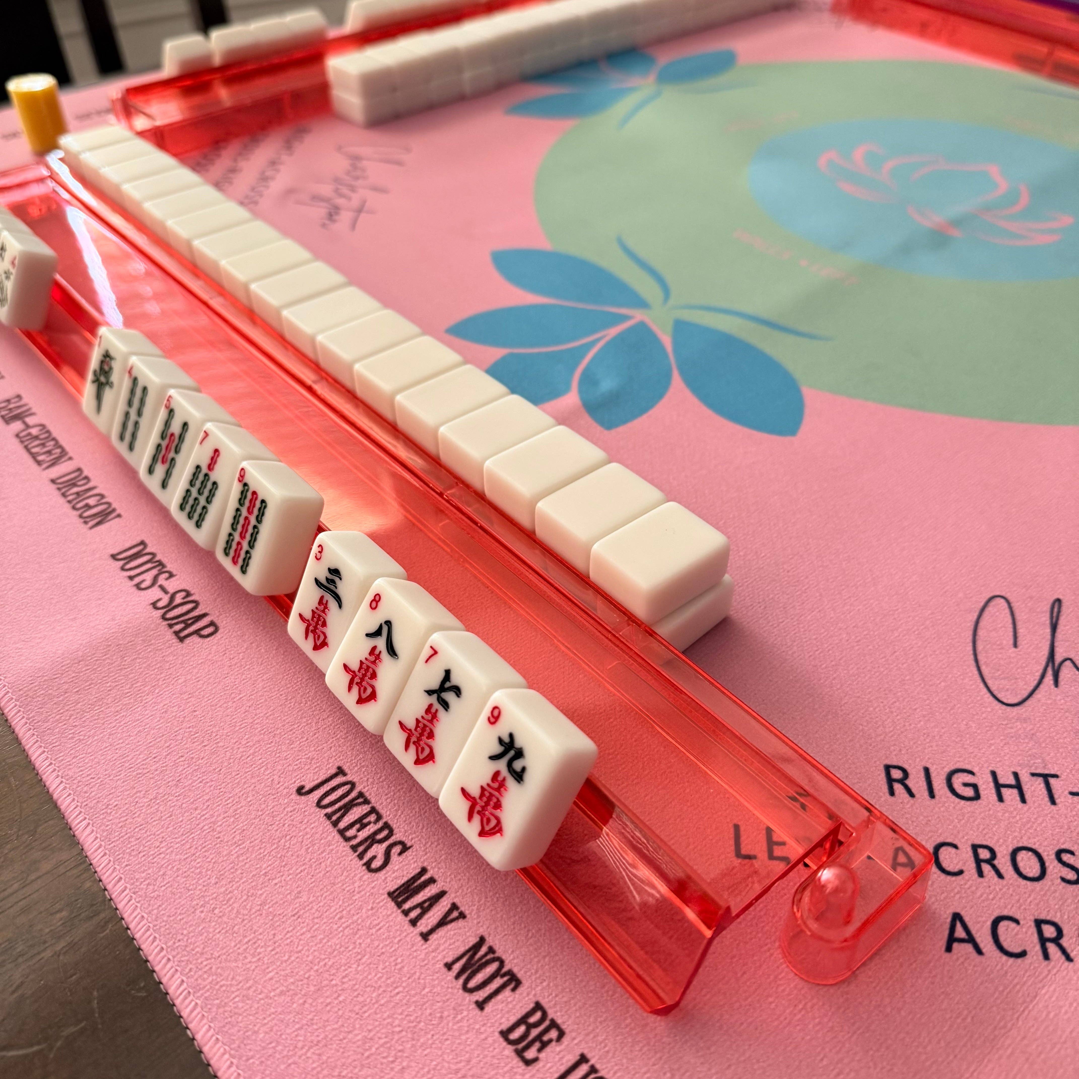 Red Einzelner (EIN) roter Mahjong-Ständer und Schieber für den Großhandel auf Faire1