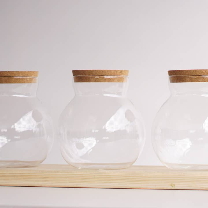 So At Nature - Wholesale Jar - Tea, Coffee, Sugar Glass Globe Jars | Pantry Storage Jars - So At Nature9