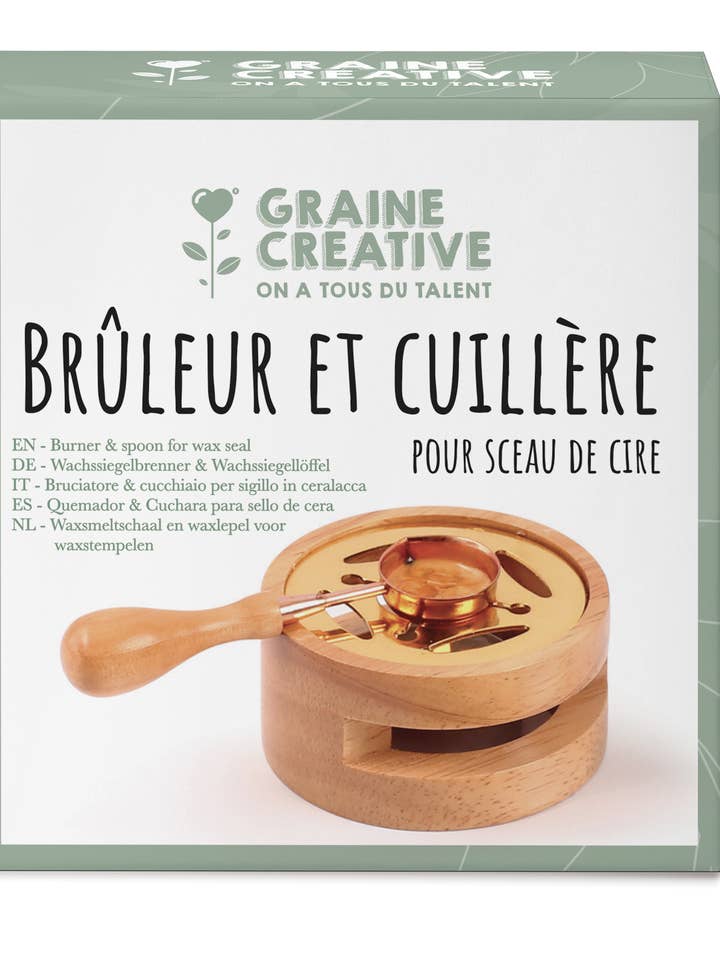 VAXTÄTNINGSBRÄNNARE OCH SKEDUPPSÄTTNING för wholesale av Graine Créative