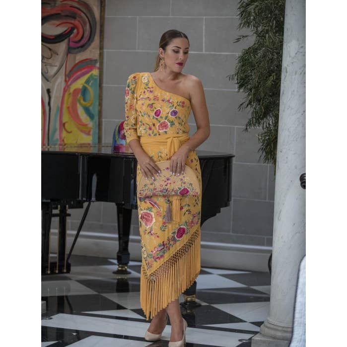 KAHYRA SCHALOBERTEIL MIT SENFMUSTER für den Großhandel von Káhyra