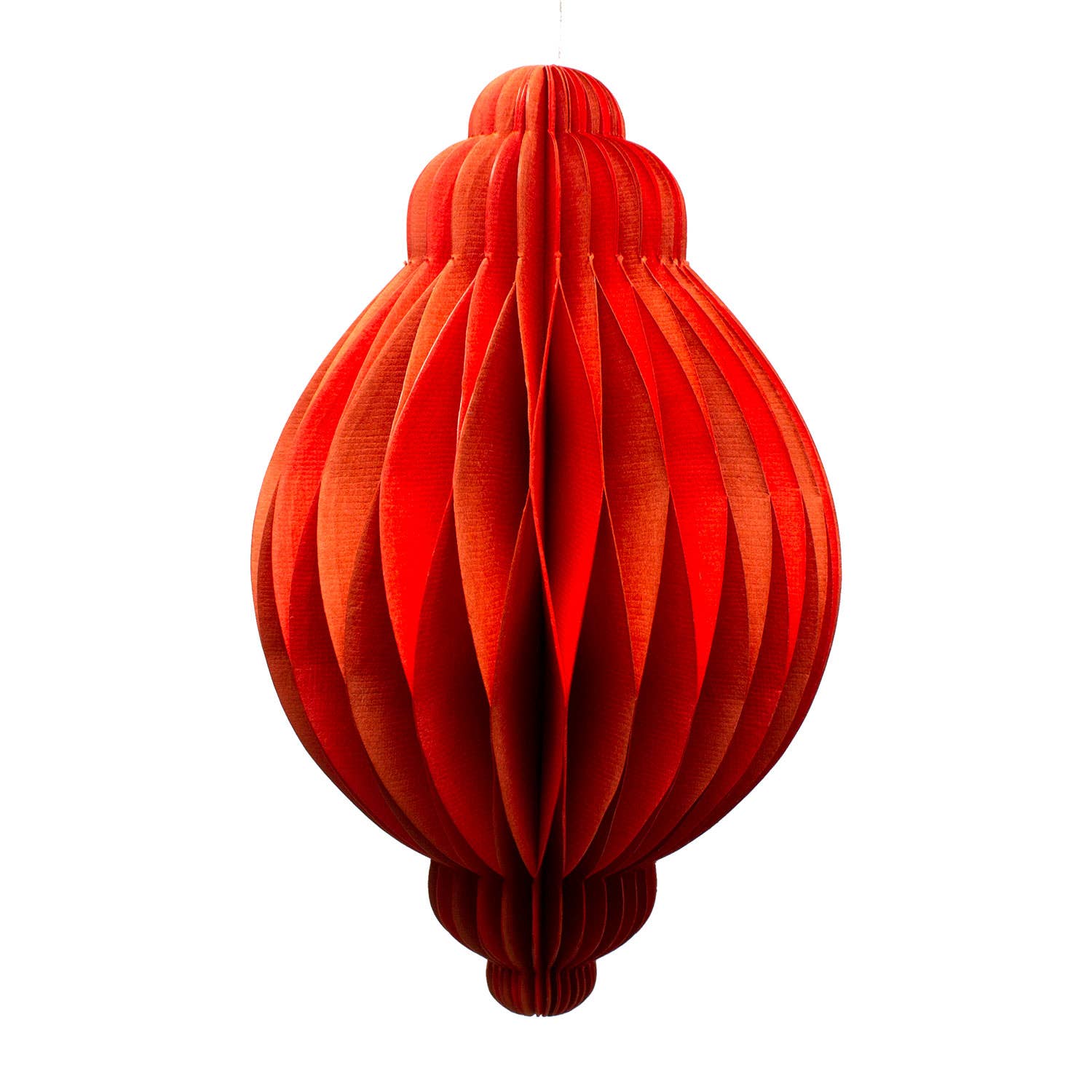 AARVEN - Venta al por mayor Adornos - Adorno plegable de papel reciclado indio en forma de esfera2